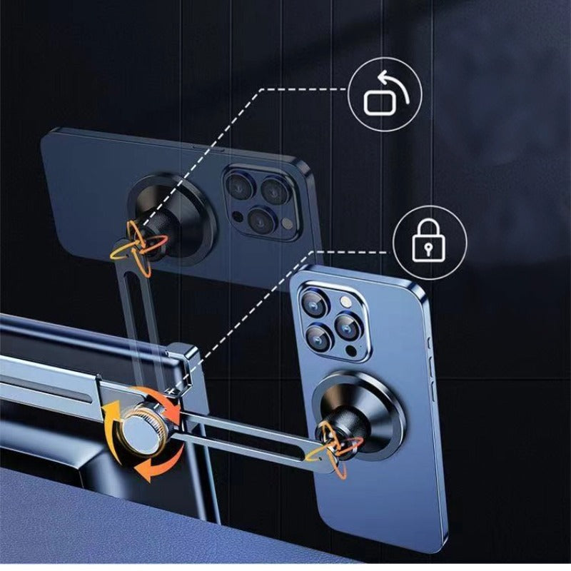 Dual-Phone Aluminum Alloy Car Holder