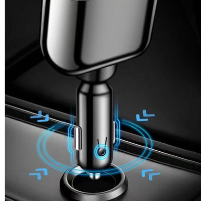 High-Power Retractable Car Charger