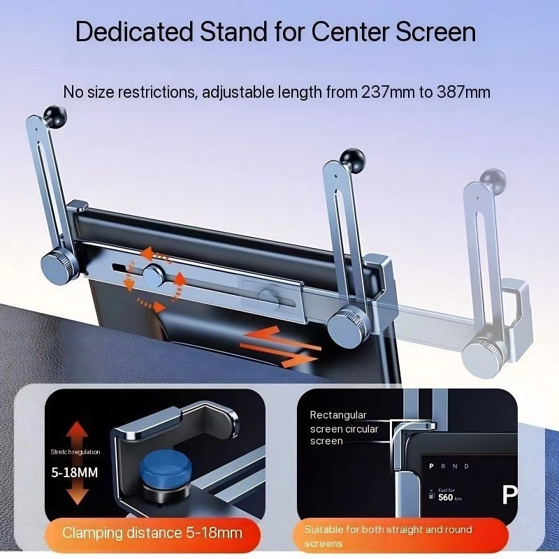 Dual-Phone Aluminum Alloy Car Holder