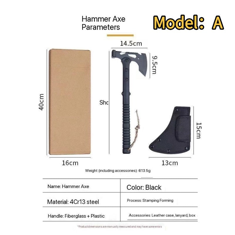 Multi-functional tactical axe