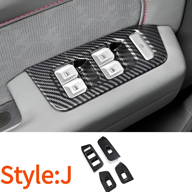 For Chery Jetour T2 ABS Grain Gear Shift Knob Decorator Cover