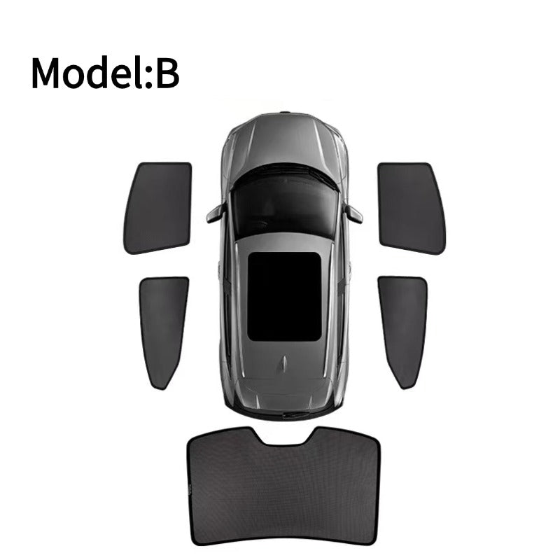 Car Full Magnetic Sunshade for Chery Jetour Jaecoo J7 & 7 PHEV