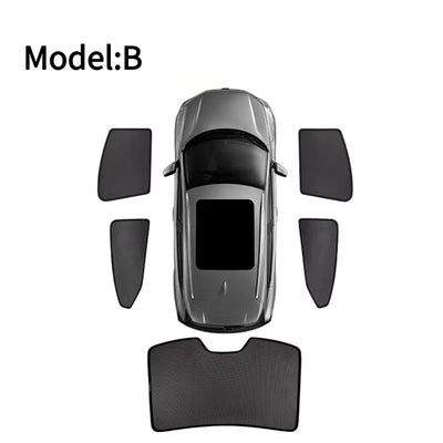 Car Full Magnetic Sunshade for Chery Jetour Jaecoo J7 & 7 PHEV