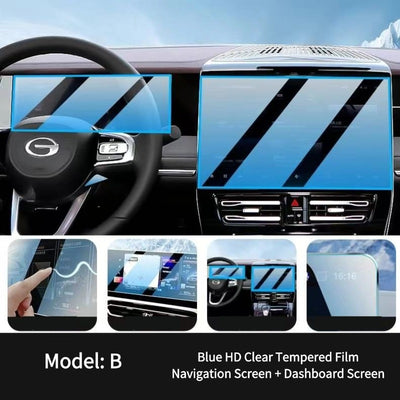 Navigation Dashboard Tempered Film For GAC MOTOR GN8 （Trumpchi ）