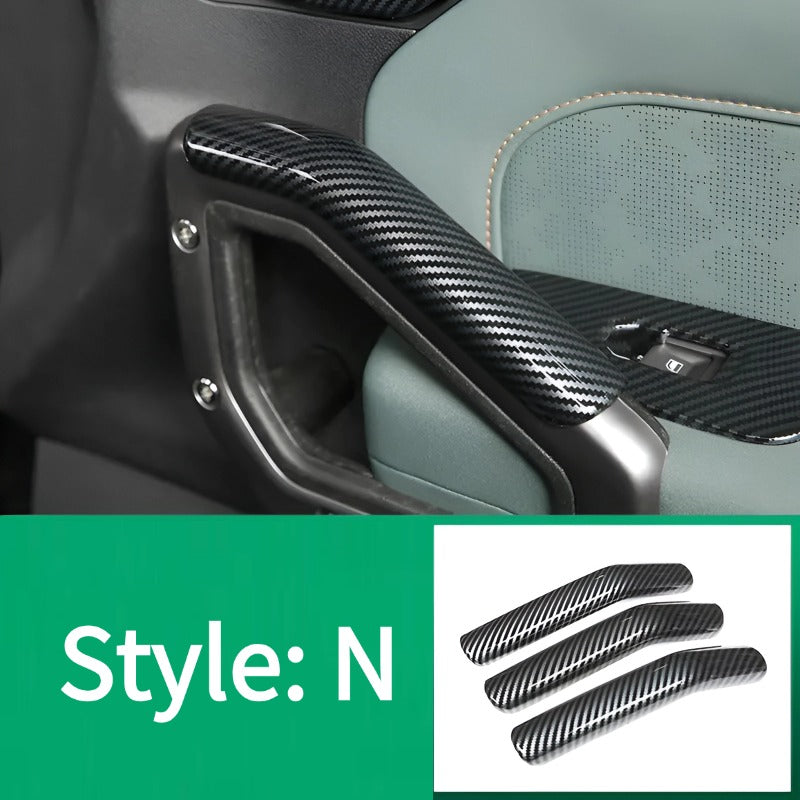 For Chery Jetour T2 ABS Grain Gear Shift Knob Decorator Cover