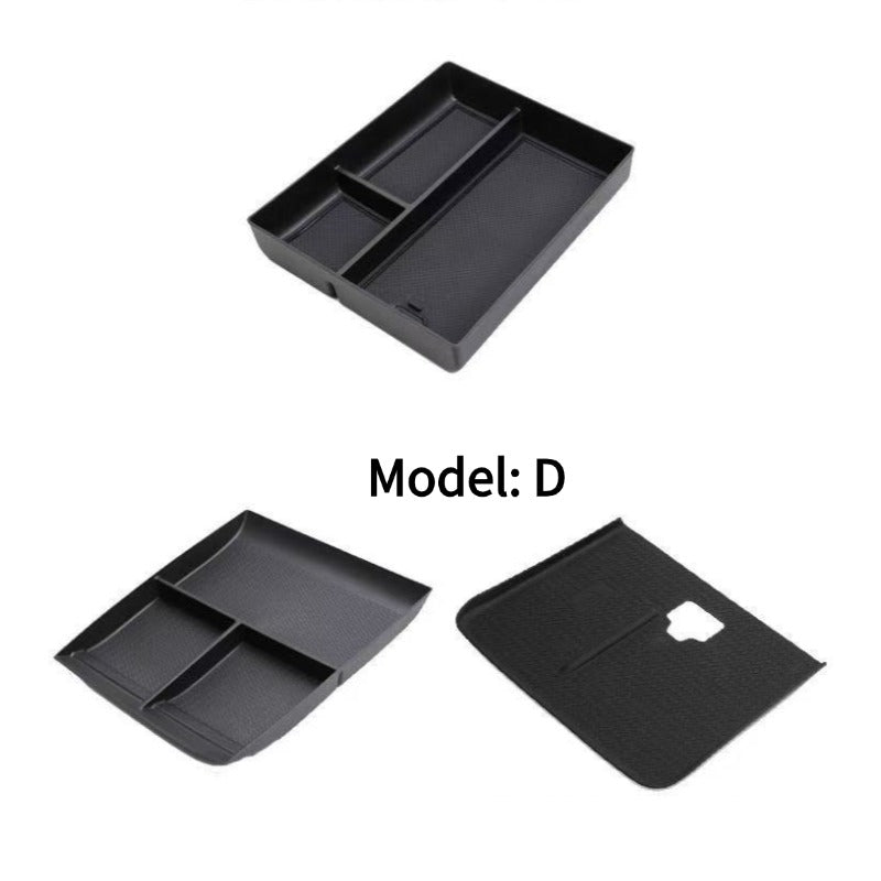 Car Armrest Storage Box & Charging Silicone Pad Suitable for GAC MOTOR GS8 (Trumpchi)