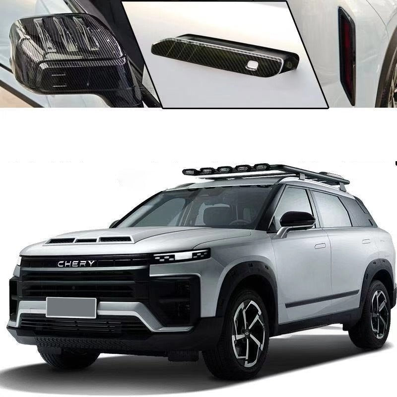 Car Body Protection Carbon Fibre Trim Cover for Chery JAECOO J7 & 7 PHEV
