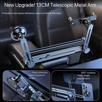 Dual-Phone Aluminum Alloy Car Holder