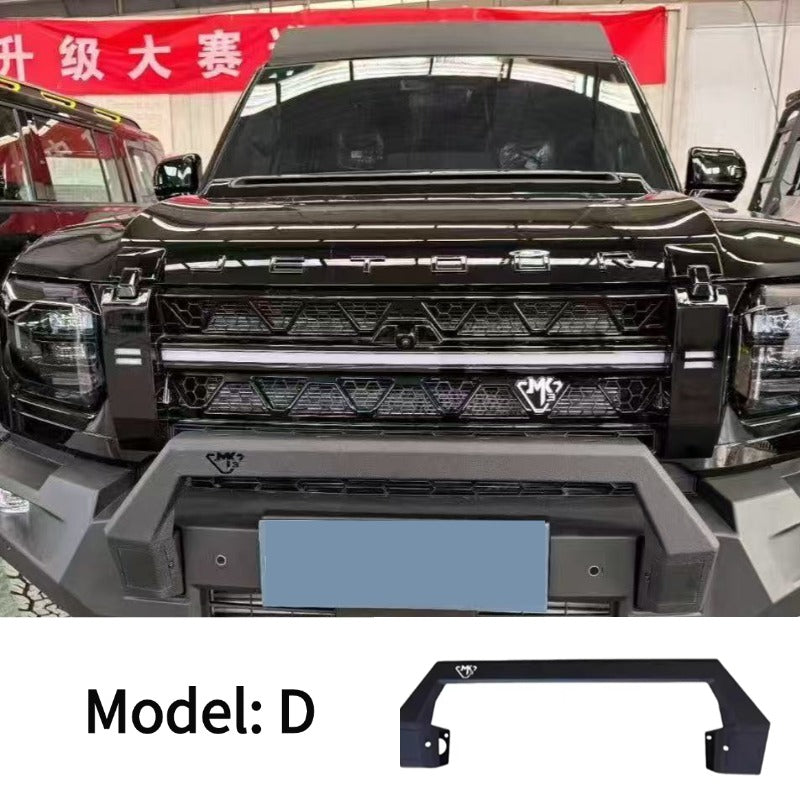 Chery Jetour T2 Anti-collision Accessories | SUPER CHERY 車用 Cowherd フロントバンパー 衝突防止 フロントバンパー 改造 外装アクセサリー Chery Jetour Travele