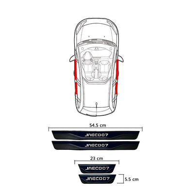 Car threshold bar is suitable for Cherry Jaecoo J7 & Jaecoo 7 PHEV