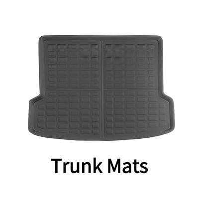 Right Rudder/Left Rudder All Weather Floor Mats Interior Liners for Chery JAECOO J7 & Chery JAECOO 7 PHEV