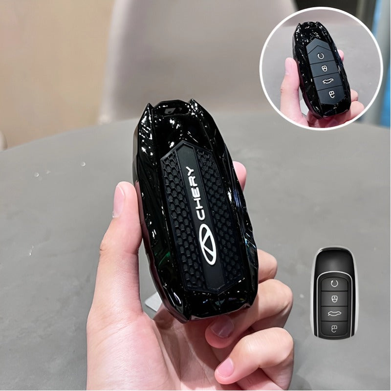 1 Stuurwielhoes voor Jaecoo 7 J7 PHEV 2024 2025 2026, Carbon 1 Stuurwielhoes voor Jaecoo 7 J7 PHEV 2024 2025 2026, Carbon