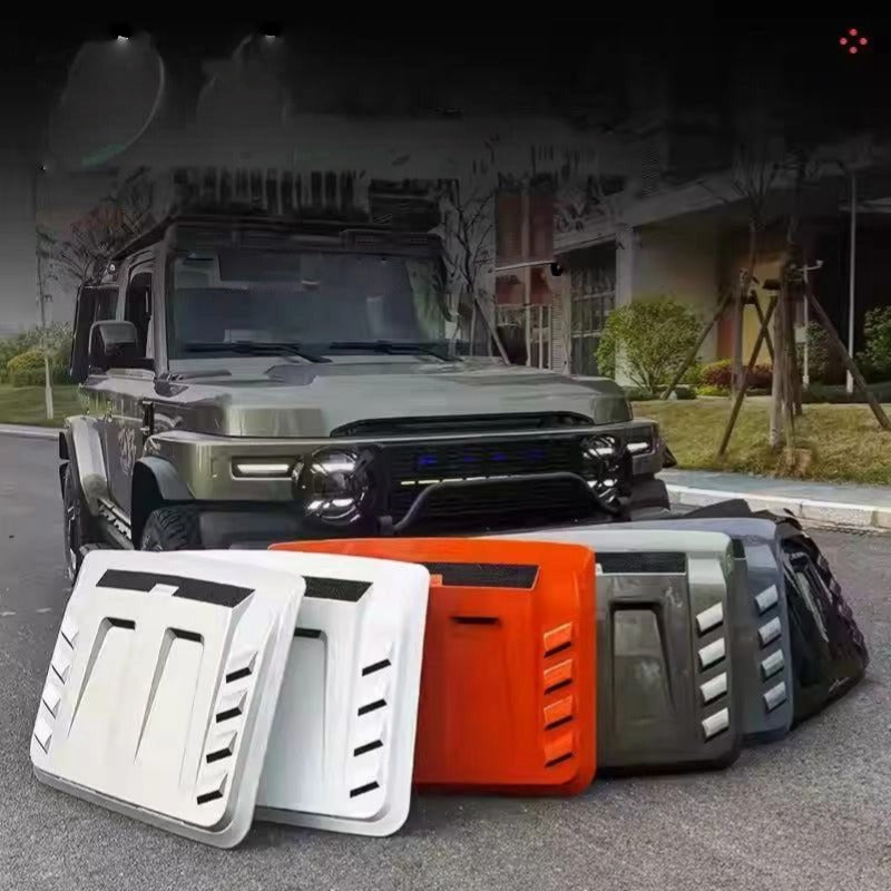 Automotive hood covers for Chery iCAR v23