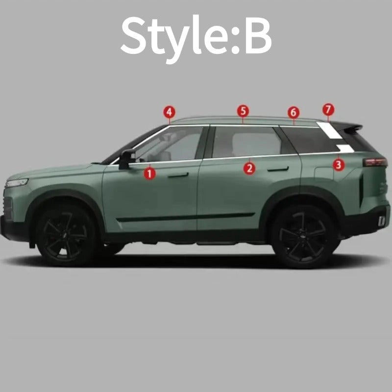 order J7 ♡ 2PCS Side Step fits for Chery Jaecoo J7 2023-2025 Running Board