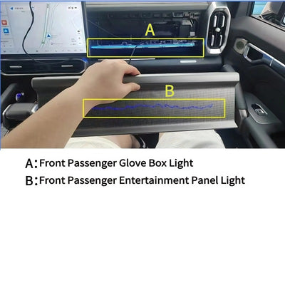 Automotive 318 Ambient Lighting for Chery Jetour T2