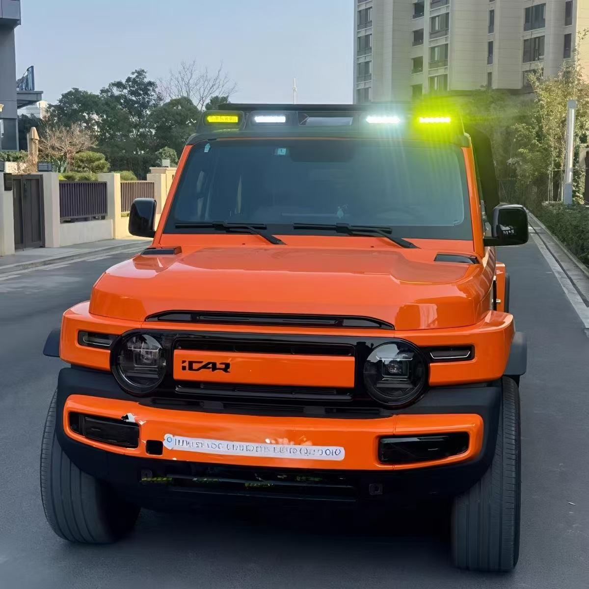Car Roof Searchlight Conversion for Chery iCAR V23