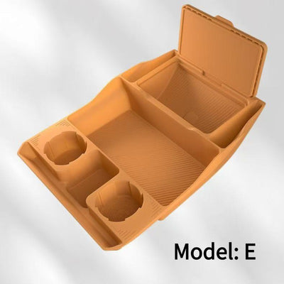 Car Armrest Storage Box & Charging Silicone Pad Suitable for GAC MOTOR GS8 (Trumpchi)