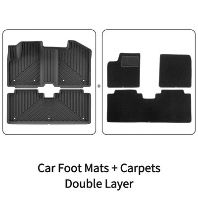 All Weather Floor Mats Interior Liners & Trunk Mat for Chery Icar V23