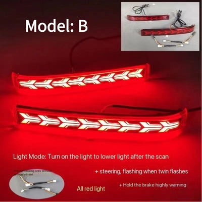 Car Tailgate Rear Bumper Brake Fog Light for Chery iCAR V23