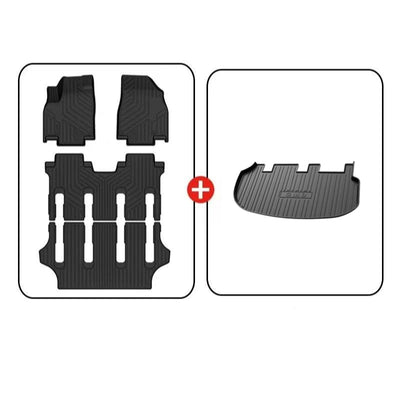 TPE Rubber Floor Mats & Trunk Mat for GAC MOTOR GN8 （Trumpchi ）