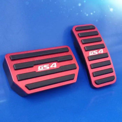 Aluminum alloy accelerator and brake pedals for GAC Trumpchi GS4 & GAC Trumpchi GS3
