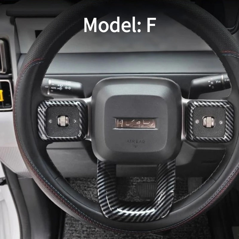 Automotive Interior & Exterior Carbon Fiber Protection Kit for Chery iCAR V23