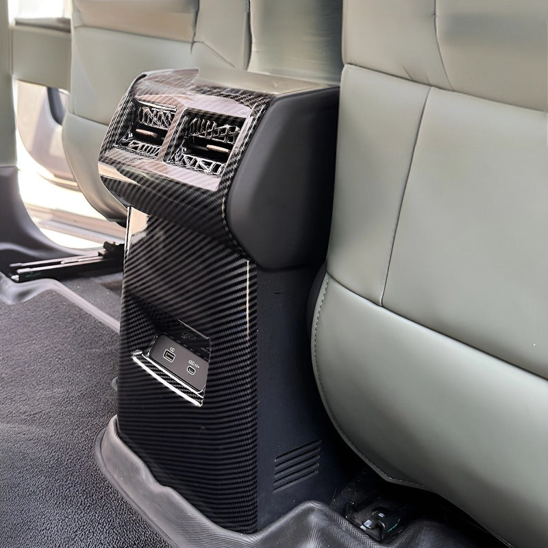 coco_cherryページ Carbon fiber anti-kick panel for rear air conditioning for Chery