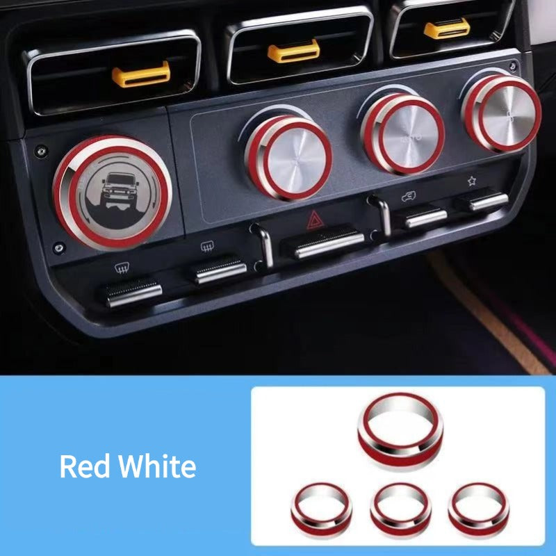 Air Conditioning Rotary Knob Protective Cover for Chery iCAR V23
