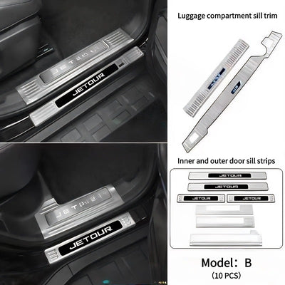 Door Sill Protector For Chery Jetour T2 & Jetour T2 PHEV