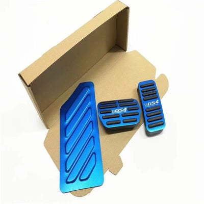 Aluminum alloy accelerator and brake pedals for GAC Trumpchi GS4 & GAC Trumpchi GS3