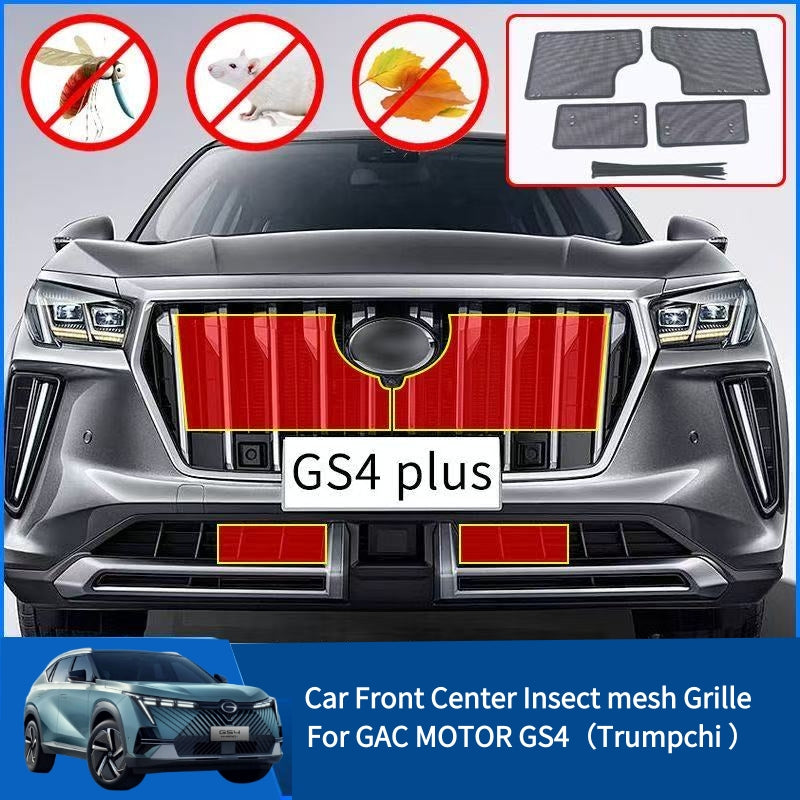 Car Front Center Insect mesh Grille For GAC MOTOR GS4（Trumpchi ）