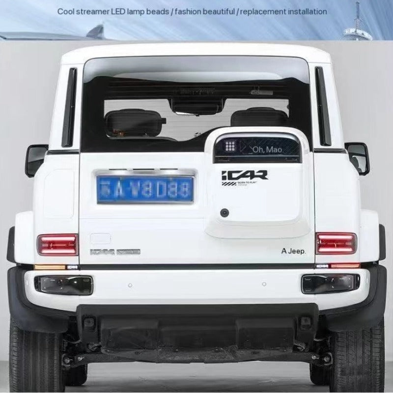 Car Tailgate Rear Bumper Brake Fog Light for Chery iCAR V23
