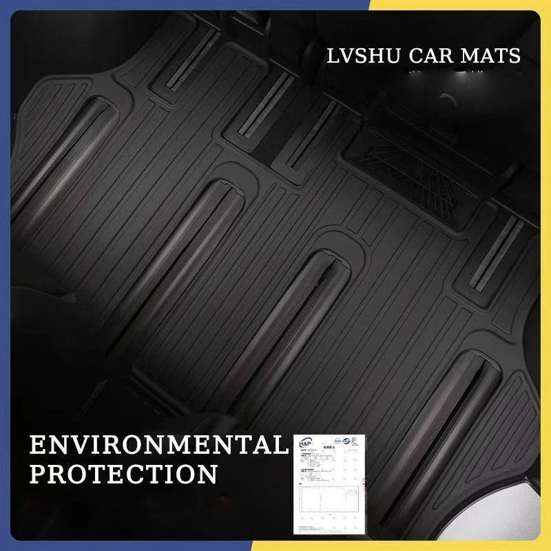 TPE Rubber Floor Mats & Trunk Mat for GAC MOTOR GN8 （Trumpchi ）