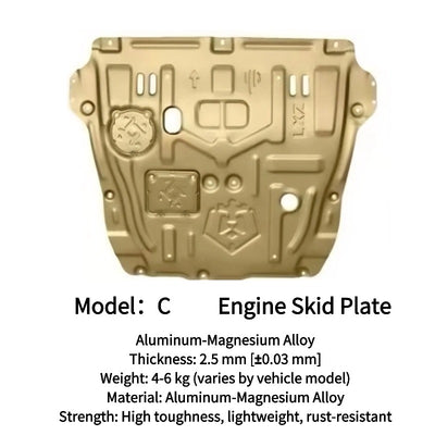 Underbody Skid Plate for Chery Jetour T2 & Jetour T2 PHEV