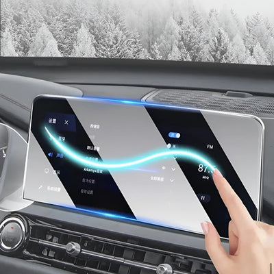 Car Navigation & Dashboard Tempered Glass Screen Protector for GAC MOTOR GS8 (Trumpchi)
