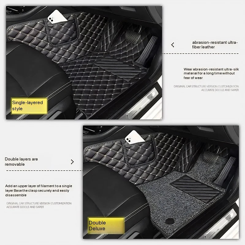 All-weather floor mats for right-hand drive Chery Tiggo 4Pro（Tiggo 5X）