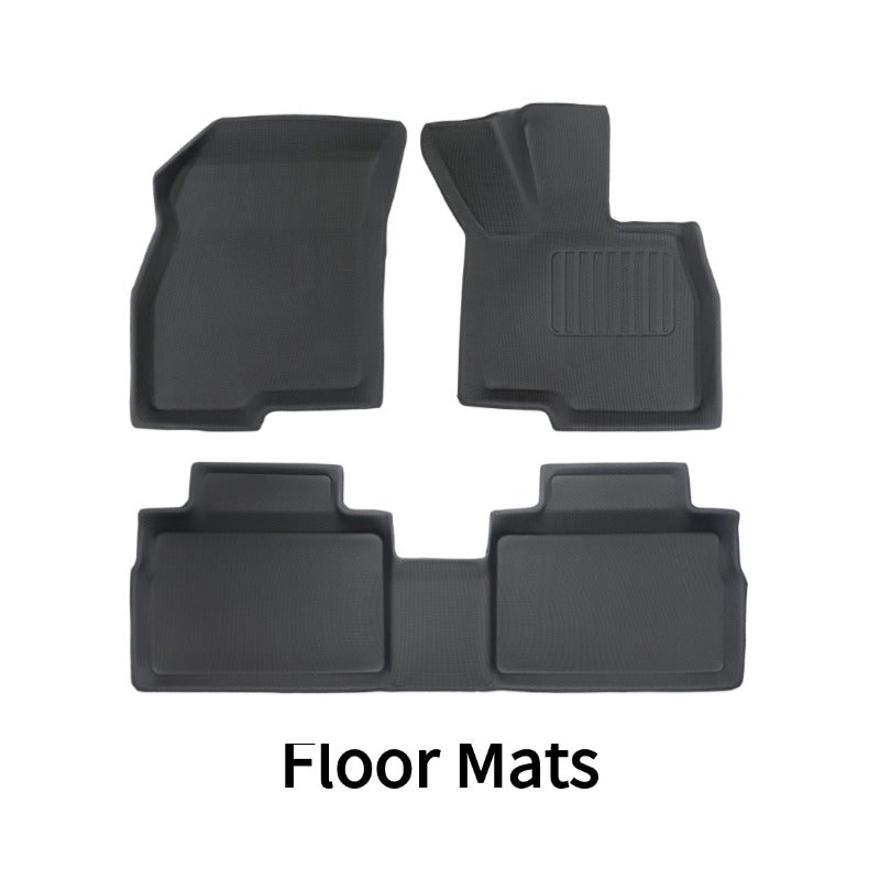 Right Rudder/Left Rudder All Weather Floor Mats Interior Liners for Chery JAECOO J7 & Chery JAECOO 7 PHEV
