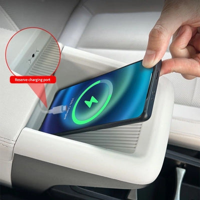 Car Armrest Box Silicone Mat for Chery Icar V23