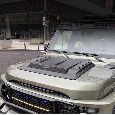 Automotive hood covers for Chery iCAR v23