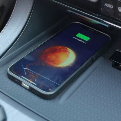 Car Armrest Storage Box & Charging Silicone Pad Suitable for GAC MOTOR GS8 (Trumpchi)