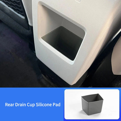 Car Armrest Box Silicone Mat for Chery Icar V23