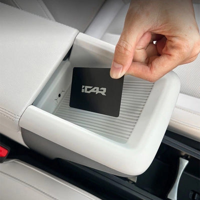Car Armrest Box Silicone Mat for Chery Icar V23