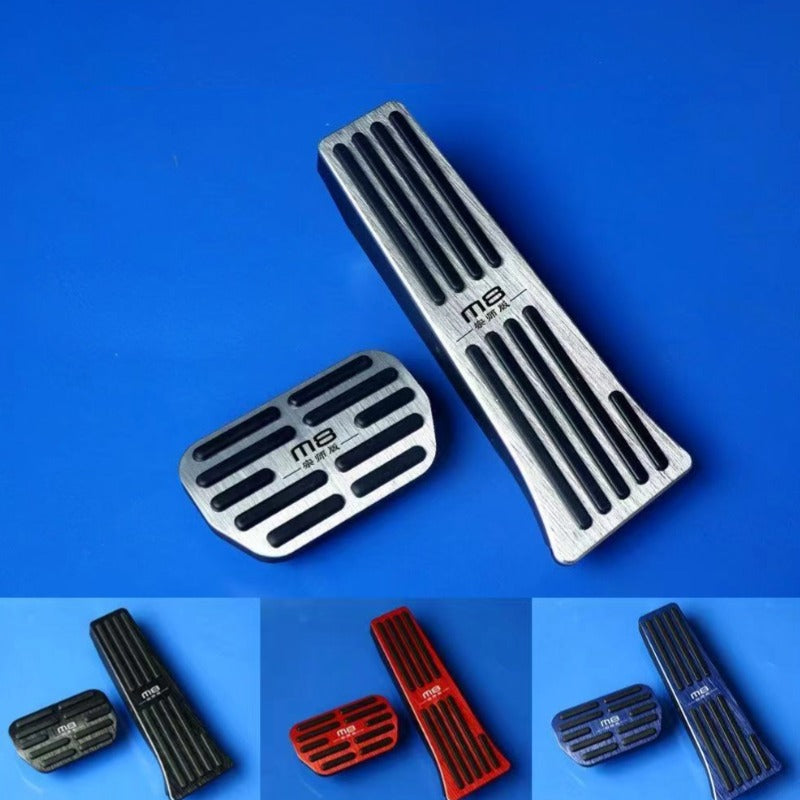 Brushed aluminum alloy pedal for GAC MOTOR GN8 (GM8)