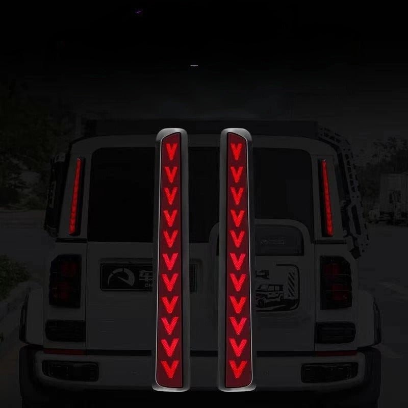 Car Tailgate Rear Pillar Simulation Warning Light for Chery iCAR V23