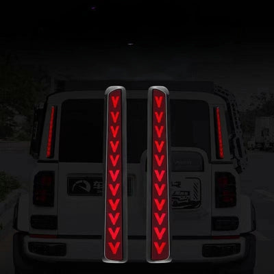 Car Tailgate Rear Pillar Simulation Warning Light for Chery iCAR V23