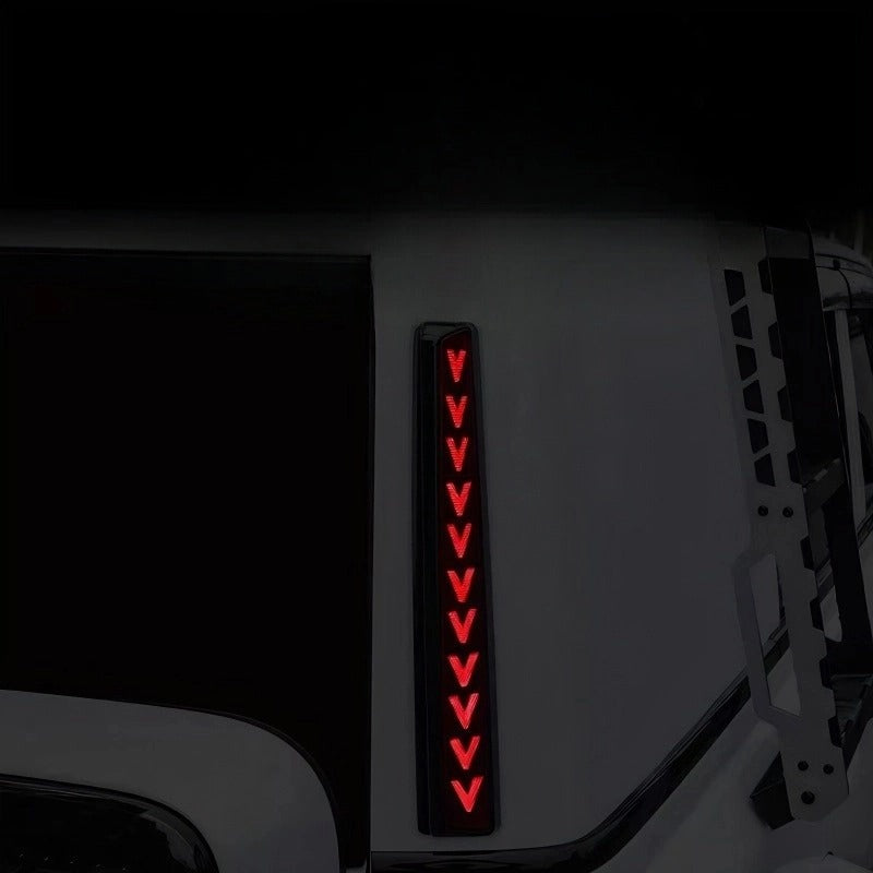 Car Tailgate Rear Pillar Simulation Warning Light for Chery iCAR V23