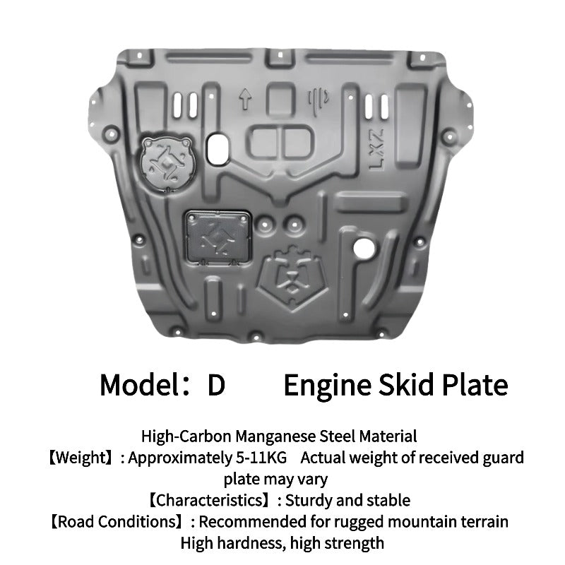 Underbody Skid Plate for Chery Jetour T2 & Jetour T2 PHEV