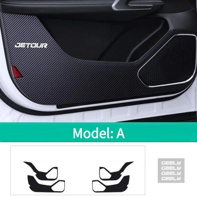 Carbon Fiber Door Anti-Kick Sticker For Chery