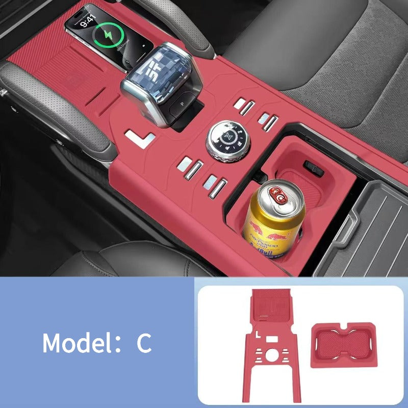 Alfombrilla protectora de silicona para transmisión Chery JETOUR T2