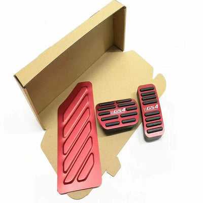 Aluminum alloy accelerator and brake pedals for GAC Trumpchi GS4 & GAC Trumpchi GS3